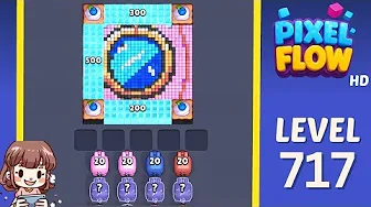 Pixel Flow Level 717 Solution: Complete Walkthrough & Guide