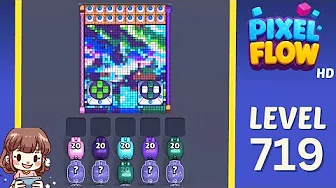 Pixel Flow Level 719 Solution: Complete Walkthrough & Guide