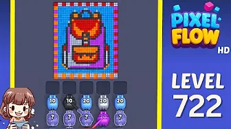 Pixel Flow Level 722 Solution: Complete Walkthrough & Guide