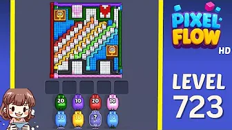 Pixel Flow Level 723 Solution & Walkthrough Guide