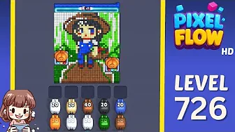 Pixel Flow Level 726 Solution: Complete Walkthrough & Guide