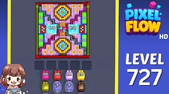 Pixel Flow Level 727 Solution: Complete Walkthrough & Guide