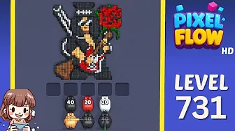 Pixel Flow Level 731 Solution: Complete Walkthrough & Guide