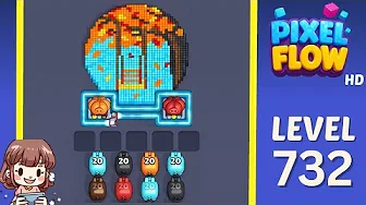 Pixel Flow Level 732 Solution: Complete Walkthrough & Guide