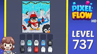 Pixel Flow Level 737 Solution: Complete Walkthrough & Guide