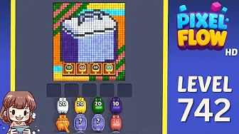 Pixel Flow Level 742 Solution: Complete Walkthrough & Guide