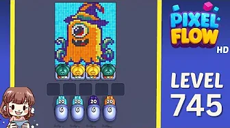 Pixel Flow Level 745 Solution: Complete Walkthrough & Guide