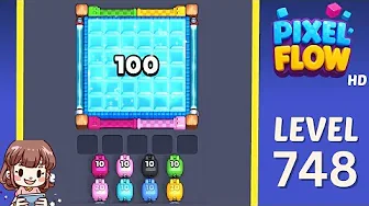 Pixel Flow Level 748 Solution: Complete Walkthrough Guide
