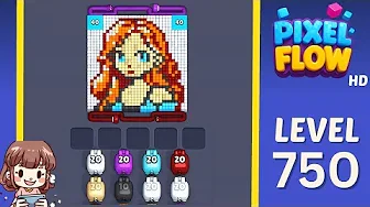 Pixel Flow Level 750 Solution: Complete Walkthrough Guide