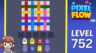 Pixel Flow Level 752 Solution: Complete Walkthrough & Guide
