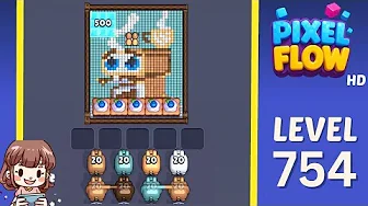 Pixel Flow Level 754 Solution: Complete Walkthrough Guide