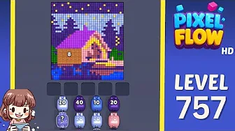 Pixel Flow Level 757 Solution: Complete Walkthrough & Guide