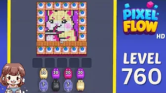 Pixel Flow Level 760 Solution: Complete Walkthrough & Guide