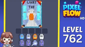 Pixel Flow Level 762 Solution & Walkthrough Guide