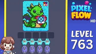 Pixel Flow Level 763 Solution: Complete Walkthrough & Guide