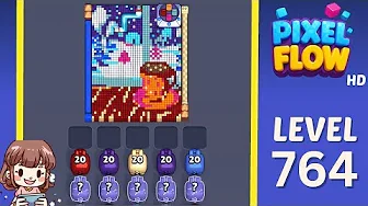 Pixel Flow Level 764 Solution: Complete Walkthrough & Guide