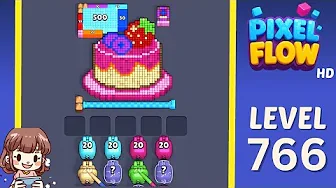 Pixel Flow Level 766 Solution: Complete Walkthrough & Guide