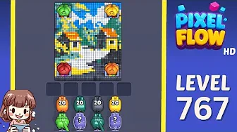 Pixel Flow Level 767 Solution & Walkthrough Guide