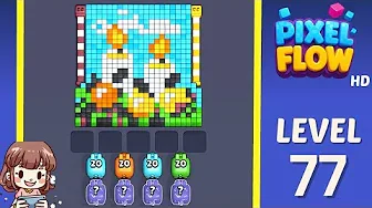 Pixel Flow Level 77 Solution - Complete Walkthrough & Guide