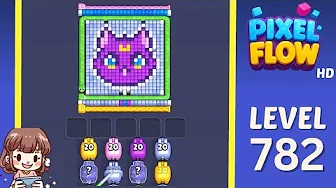 Pixel Flow Level 782 Solution & Complete Walkthrough Guide