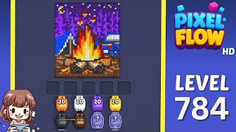 Pixel Flow Level 784 Solution: Complete Walkthrough & Guide