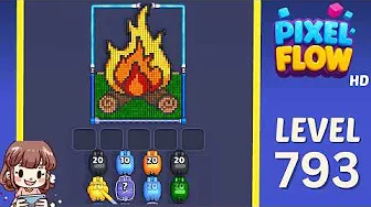 Pixel Flow Level 793 Solution & Walkthrough Guide