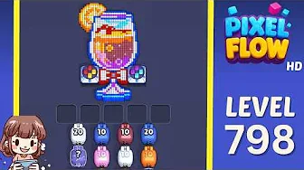 Pixel Flow Level 798 Solution: Complete Walkthrough & Guide