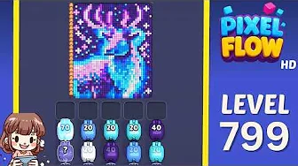 Pixel Flow Level 799 Solution & Walkthrough Guide