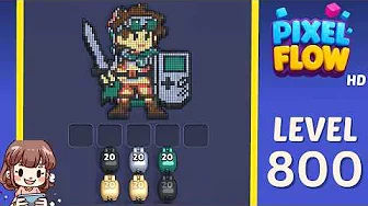 Pixel Flow Level 800 Solution: Complete Walkthrough Guide