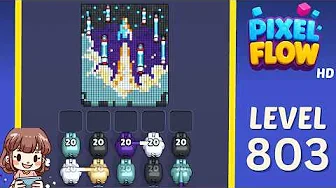 Pixel Flow Level 803 Solution: Complete Walkthrough & Guide