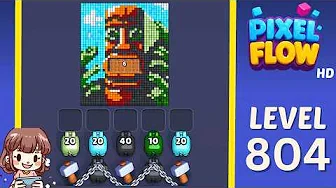 Pixel Flow Level 804 Solution: Complete Walkthrough & Guide