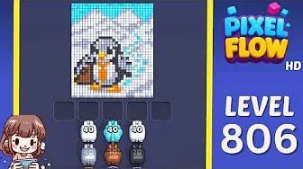 Pixel Flow Level 806 Solution & Walkthrough Guide
