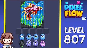Pixel Flow Level 807 Solution: Complete Walkthrough & Guide