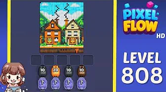 Pixel Flow Level 808 Solution: Complete Walkthrough & Guide