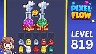 Pixel Flow Level 819 Solution: Complete Walkthrough & Tips