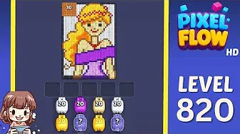 Pixel Flow Level 820 Solution: Complete Walkthrough & Guide