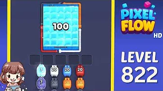 Pixel Flow Level 822 Solution & Walkthrough Guide
