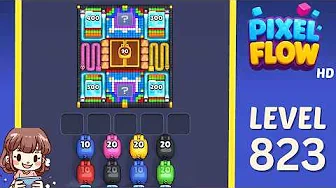 Pixel Flow Level 823 Solution: Complete Walkthrough & Guide