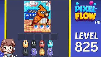 Pixel Flow Level 825 Solution: Complete Walkthrough & Guide