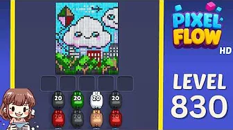 Pixel Flow Level 830 Solution: Complete Walkthrough & Guide
