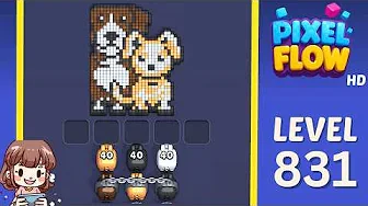 Pixel Flow Level 831 Solution: Expert Walkthrough & Guide