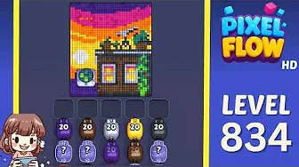 Pixel Flow Level 834 Solution: Complete Walkthrough & Tips