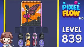 Pixel Flow Level 839 Solution: Complete Walkthrough & Guide