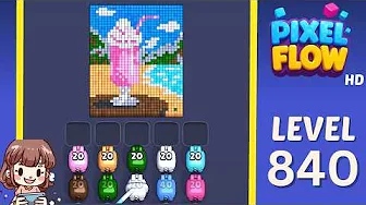 Pixel Flow Level 840 Solution: Complete Walkthrough & Tips