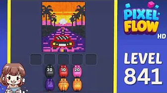 Pixel Flow Level 841 Solution & Walkthrough Guide