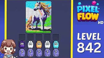 Pixel Flow Level 842 Solution: Complete Walkthrough & Guide