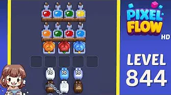 Pixel Flow Level 844 Solution & Walkthrough Guide