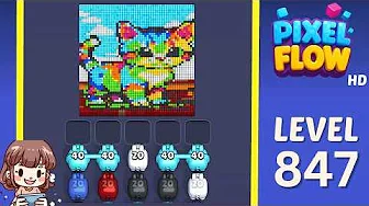 Pixel Flow Level 847 Solution: Complete Walkthrough & Guide