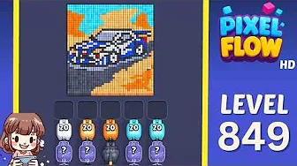 Pixel Flow Level 849 Solution: Complete Walkthrough & Guide