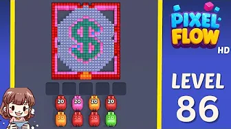 Pixel Flow Level 86 Solution & Walkthrough Guide